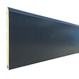 SPADONE - Porte de garage sectionnelle grise motorisée avec décors Rainbow l.300 x H.200 cm x Ep.40 mm - vignette