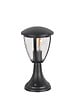 COREP - Borne fonte d'aluminium noir mat sablé Little Garden LISBOA H30.5cm. - vignette