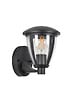 COREP - Applique fonte d'aluminium noir mat sablé Little Garden LISBOA H21cm. - vignette