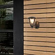 COREP - Applique fonte d'aluminium noir mat sablé Little Garden LISBOA H21cm. - vignette