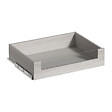 MODE DE VIE - Tiroir Rubyx - Chêne gris - Facade semi-vitree - 72x16x51cm - vignette
