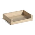 MODE DE VIE - Tiroir Rubyx avec facade semi-vitree - Chêne - 72x16x51cm - vignette
