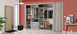 MODE DE VIE - Tablette pour dressing Rubyx - Chêne gris - Lot de 2 - L97xP38cm - vignette