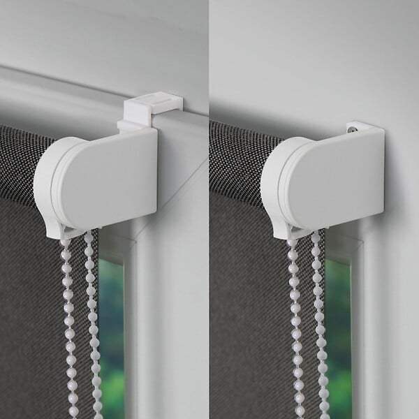 MADECO - Store enrouleur tamisant tissu Ancona anthracite - large