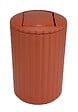 WENKO - ALLSTAR Poubelle Minas, 3l, terra - vignette