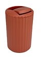 WENKO - ALLSTAR Poubelle Minas, 3l, terra - vignette