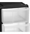 5 FIVE SIMPLY SMART - Tour de rangement 4 Tiroirs 4 pieds amovibles dont 2 avec roues H 85 cm - vignette