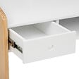 ATMOSPHERA - Bureau enfant primaire en Bois Blanc et Naturel H 85 cm - vignette