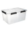 5 FIVE SIMPLY SMART - Boîte de rangement en polypropylène transparent 50L fermeture à clip - vignette