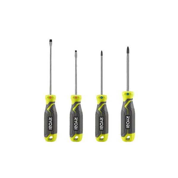 RYOBI - Jeu de 4 tournevis magnétiques RYOBI - RHSDS4PC - large