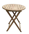 Table de bistro acacia - vignette