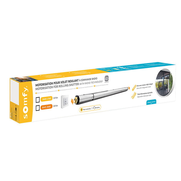 SOMFY - Kit motorisation radio pour volet roulant RMS 2600 - large