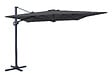 MODE DE VIE - Parasol excentre roma gris anthracite 4x3 m - vignette