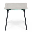 OVIALA - Grande table basse de jardin en acier gris - Costa Rica - vignette