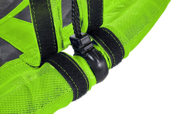 KANGUI - KANGUI Balançoire ronde nid d'oiseau rond Ø100cm - Vert - Charge 150kg maxi - large