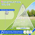 OUTSUNNY - Balançoire 3 agrès portique 2 face à face et balançoire dim. 2,83L x 1,56l x 1,8H m métal époxy PE gris vert - vignette