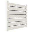 CLOSEA - Kit cloture - Lame 16cm   - PVC Blanc - LG: 12m x H: 1m13 - vignette