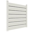 CLOSEA - Kit cloture - Lame 16cm   - PVC Blanc - LG: 12m x H: 1m74 - vignette