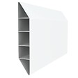 CLOSEA - Kit cloture - Lame 16cm   - PVC Blanc - LG: 12m x H: 1m74 - vignette