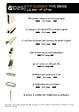 CLOSEA - Kit cloture - Lame 16cm   - PVC Beige - LG: 12m x H: 1m74 - vignette