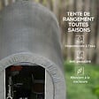 OUTSUNNY - Abri de jardin rangement extérieur dim. 239L x 159l x 190H cm - porte zippée - acier galvanisé PE gris - vignette