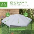 PAWHUT - Enclos poulailler chenil 5 m² - parc grillagé dim. 2,8L x 2,45l x 2,46H m - entièrement couvert - acier oxford gris - vignette