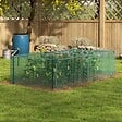 OUTSUNNY - Serre de jardin serre à tomates filet protection porte HDPE vert - vignette