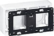 LEGRAND - Cadre Mosaic - 4 modules montage horizontal - profondeur 40mm - vignette