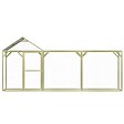 VIDAXL - vidaXL Poulailler 4,5x1,5x2 m Pinède imprégnée - vignette