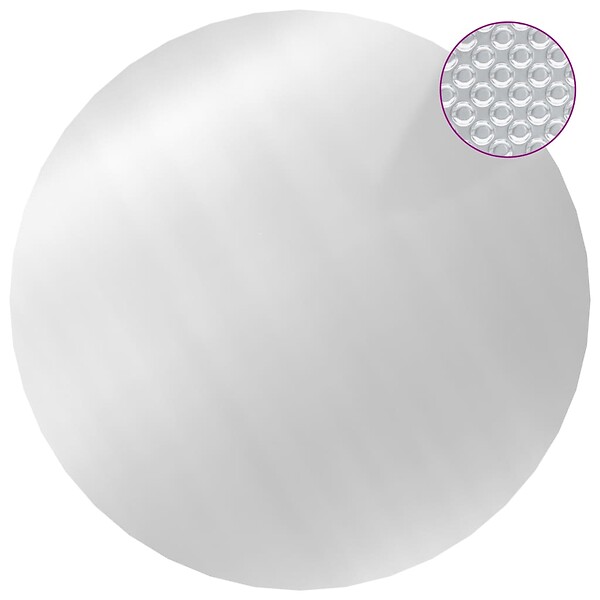 VIDAXL - vidaXL Couverture de piscine Argenté 381 cm PE - large