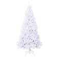VIDAXL - vidaXL Arbre de Noël artificiel avec branches épaisses blanc 240cm PVC - vignette
