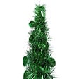 VIDAXL - vidaXL Sapin de Noël artificiel escamotable vert 180 cm PET - vignette