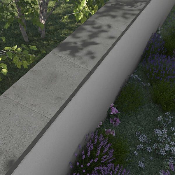 NEXTERIA - Couvertine 300x500 plate gris anthracite - large