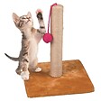 KZ GARDEN - Griffoir pour Chat avec Balle Grattoir Chaton Hauteur 30 cm Peluche moelleuse - vignette