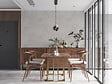 AS CREATION - pv/int estampe vieux rose fd beige - vignette