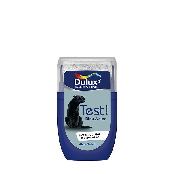 DULUX VALENTINE - Peinture Crème De Couleur Dulux Valentine Satin Bleu Acier 30 ml - large