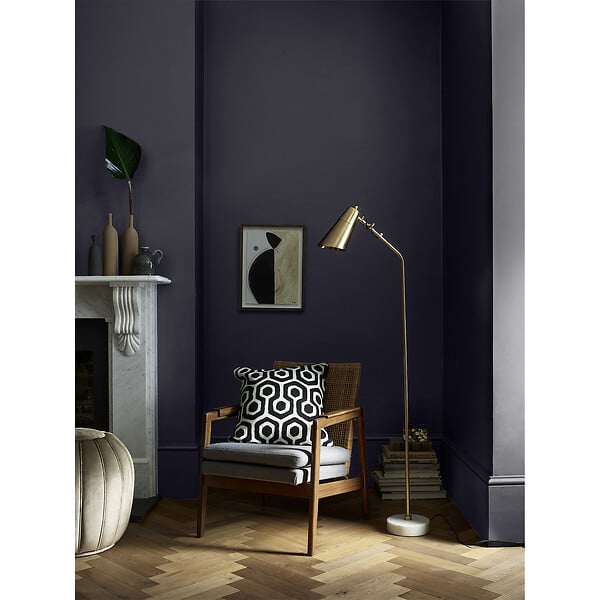 DULUX VALENTINE - Peinture murs&boiseries Valentine  Mat Velouté Clair Obscur 0,5 L - large