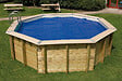 UBBINK PIS - Bâche à bulles 400x400cm pour piscine Ubbink 450x450cm - vignette