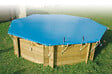 UBBINK PIS - Bâche de sécurité en PVC pour piscine de 350x505cm - vignette