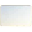 ESSEBAGNO - Musea miroir 80x60 or brossé - vignette