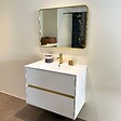 ESSEBAGNO - Musea miroir 80x60 or brossé - vignette