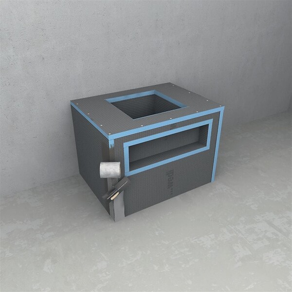 WEDI - Panneau de construction WEDI - BA20 - 20 mm d'épaisseur - Longueur : 250 cm - Hauteur : 60 cm - large