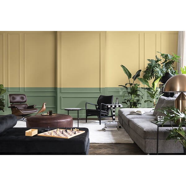 DULUX VALENTINE - Peinture murs&boiseries Valentine  Mat Velouté Rêve Epicé 0,125L - large