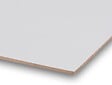 Panneau de construction HDF laqué blanc 244x122cm ep.3mm - vignette