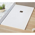 SANYCCES - Receveur de douche 80 x 170 cm extra plat LOGIC surface ardoisée rectangulaire blanc - vignette