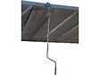 HABITAT ET JARDIN - Pergola bioclimatique en tissu "Lodge" 3 x 4 m - Anthracite - vignette