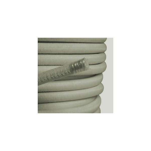 TECPLAST - Sandow élastique Diamètre 9 mm 10 mètres Tendeur Couleur Ivoire Fixation Baches - large