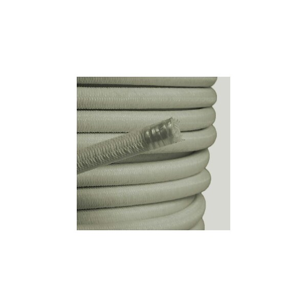 TECPLAST - Sandow élastique Diamètre 9 mm 50 mètres Tendeur Couleur Ivoire Fixation Baches - large