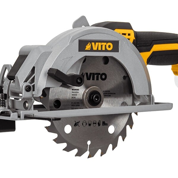 VITO - Scie Circulaire sans fil 20V Disque 140mm + Batterie lithium 2.0Ah + Chargeur 20V VITO - large