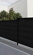 SYLWAY - Kit de lamelles occultantes bois composite, H.1,23 x L.2,5 m, noir, SYLWAY - vignette
